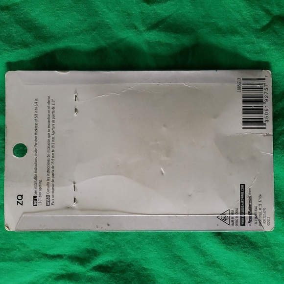 Bundle of Bulldog (2) Pole Socket Sets and Concealed Hinge Nickle Plated New - Picture 4 of 7